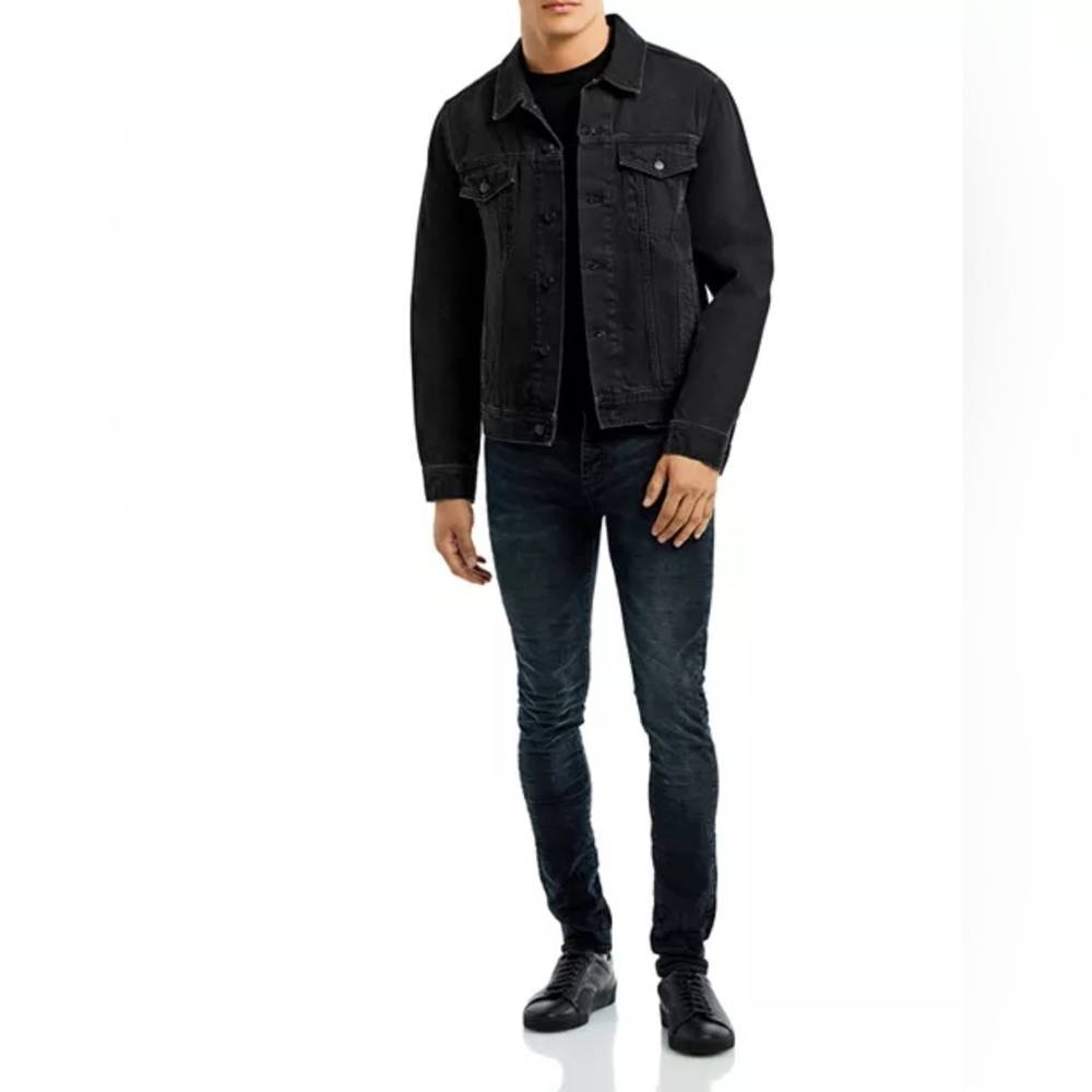 NWT Purple Brand P001 Slim Fit Low Rise Black Jeans New With Tags